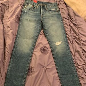 Levi 501 Taper jeans size 26” by 30”
